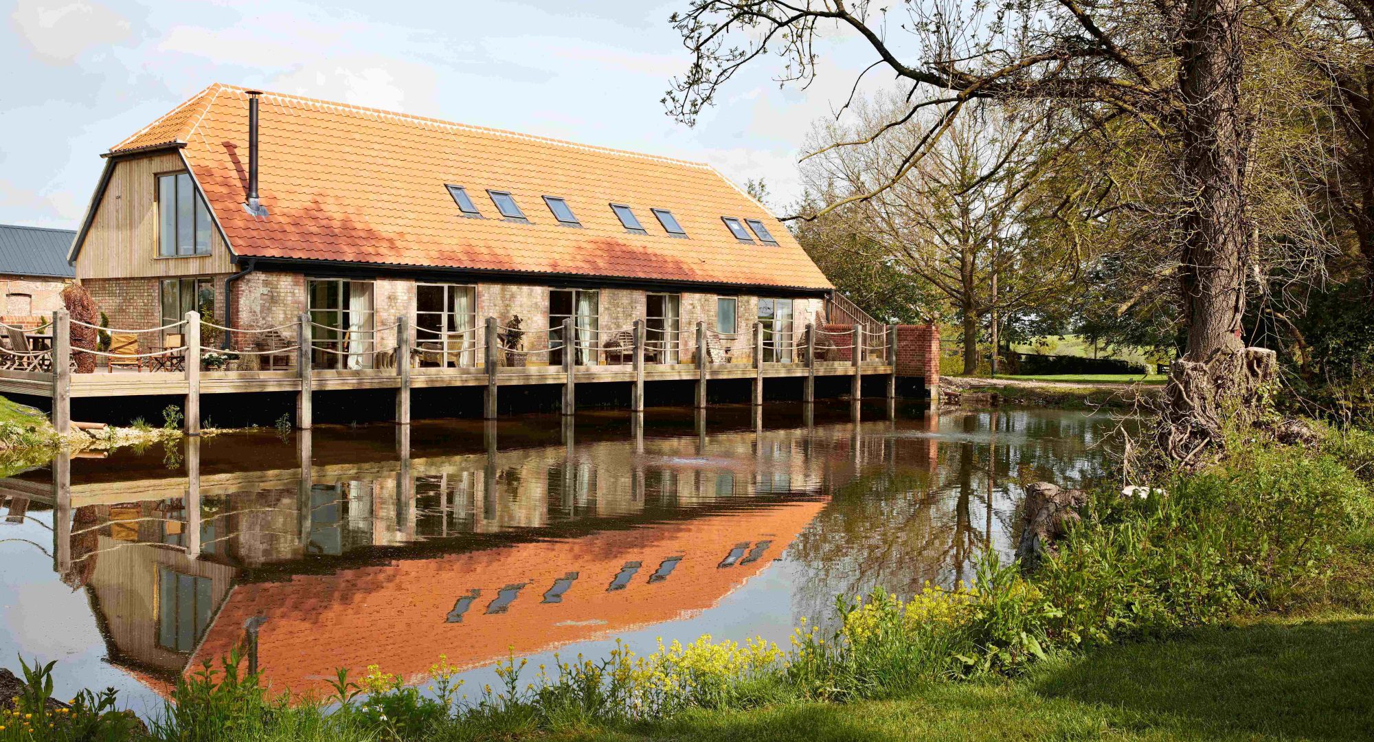 The Pond Barn luxury self catering accommodation Curious Retreats